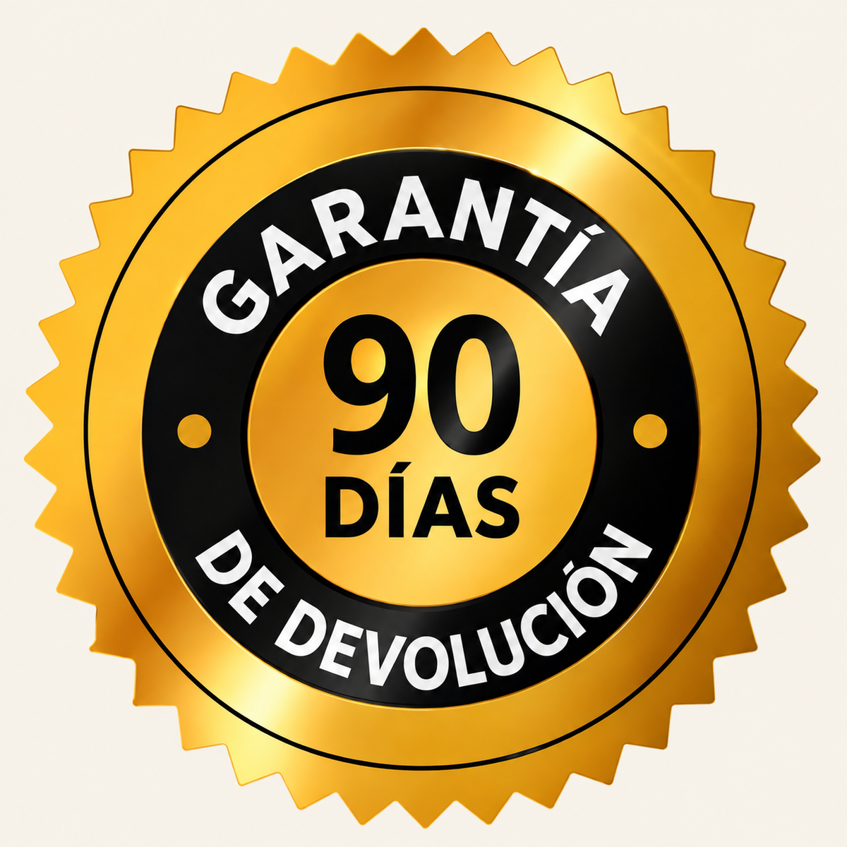 Garantía de 90 días de devolución